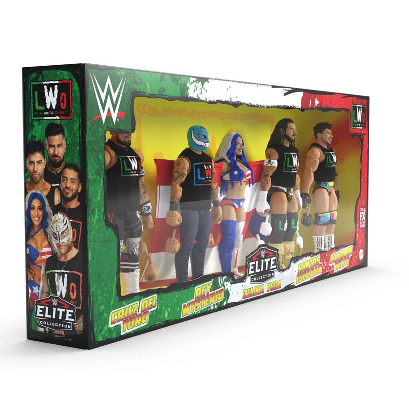 WWE Elite Collection Latino World Order (LWO) 5-Pack Same Day Delivery