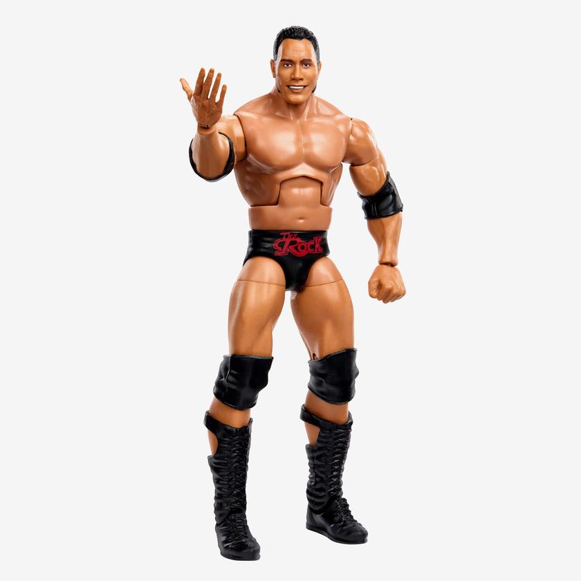 WWE Elite Collection The Rock Action Figure Best Buy