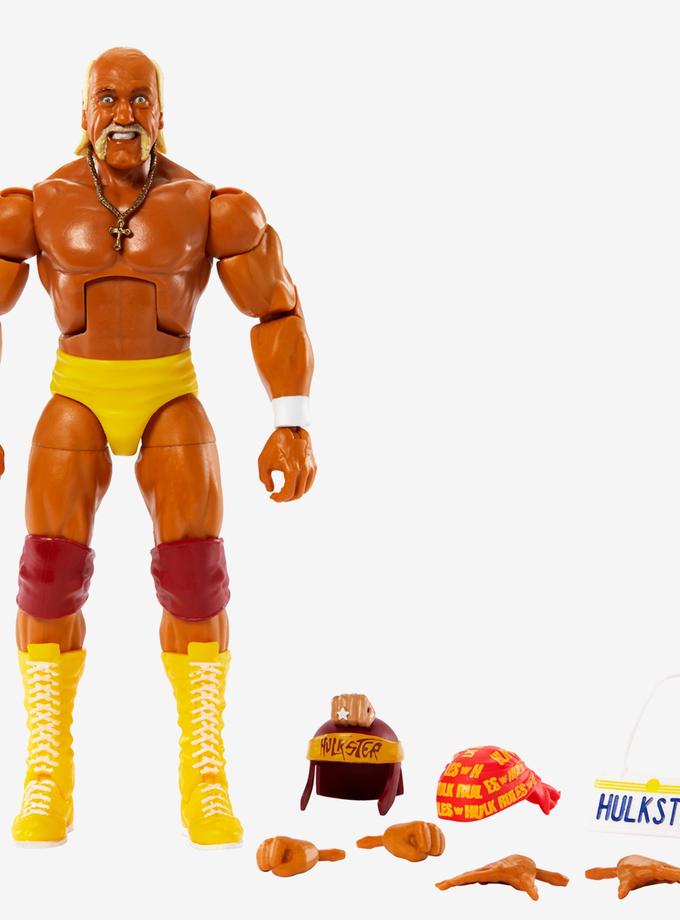 WWE Hulk Hogan Elite Collection Action Figure Free shipping