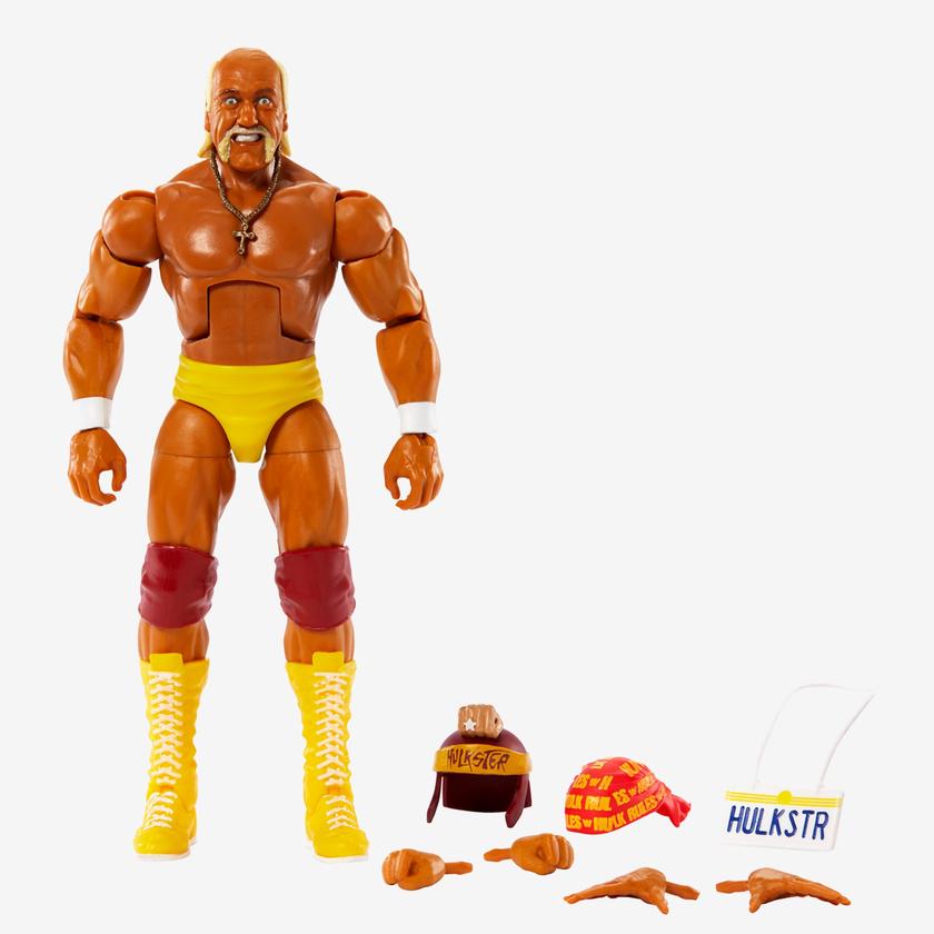 WWE Hulk Hogan Elite Collection Action Figure Free shipping