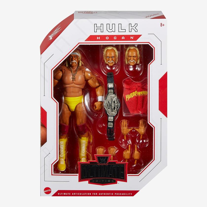 WWE Hulk Hogan Ultimate Edition Action Figure Same Day Delivery