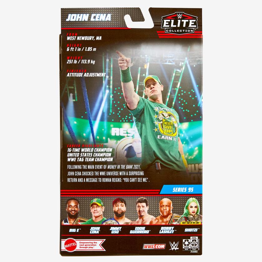 WWE John Cena Elite Collection Action Figure Free shipping