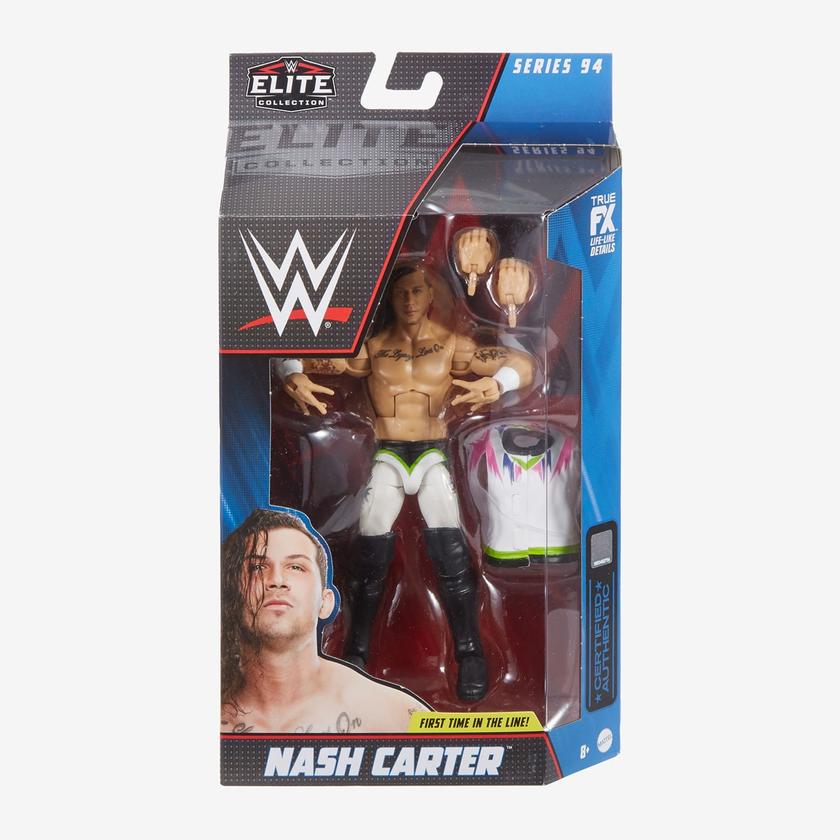 WWE Nash Carter Elite Collection Action Figure For Sale