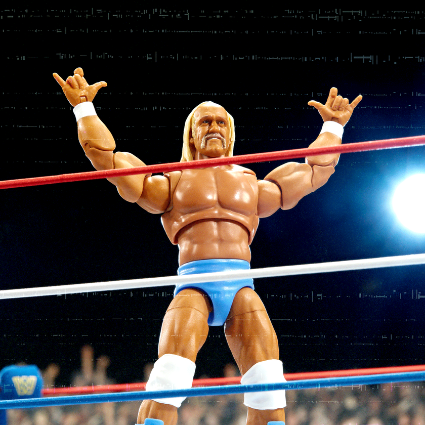 WWE No Holds Barred Ultimate Edition Hulk Hogan & Zeus Collectible Figures On Sale