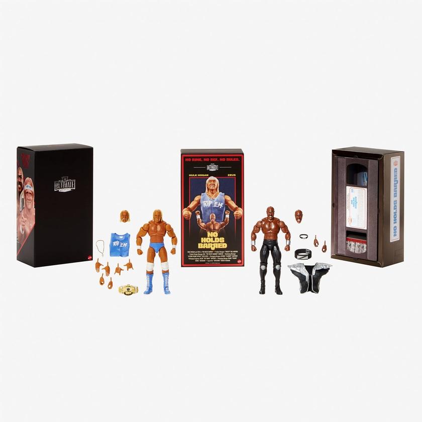 WWE No Holds Barred Ultimate Edition Hulk Hogan & Zeus Collectible Figures On Sale