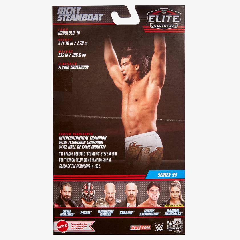 WWE Ricky "The Dragon" Steamboat Elite Collection Action Figure Best Seller