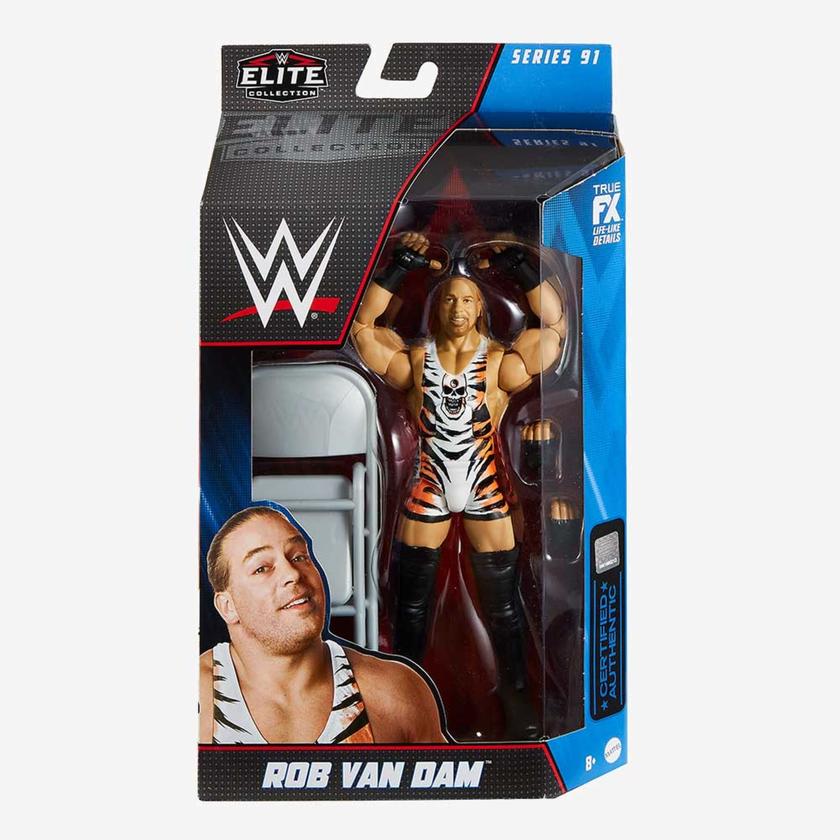 WWE Rob Van Dam Elite Collection Action Figure New Arrival