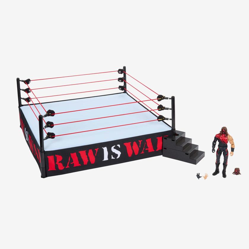 WWE Ultimate Edition Attitude Era Ring and Kane Figure Best Price