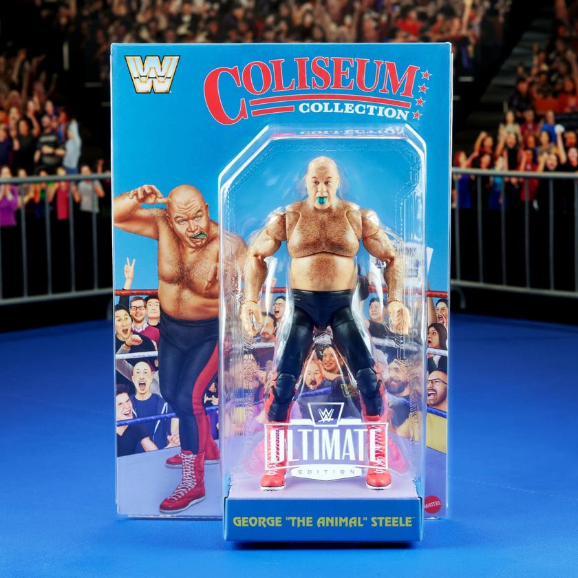 WWE Ultimate Edition Coliseum Collection "Rowdy" Roddy Piper & George "The Animal" Steele 2-Pack On Sale