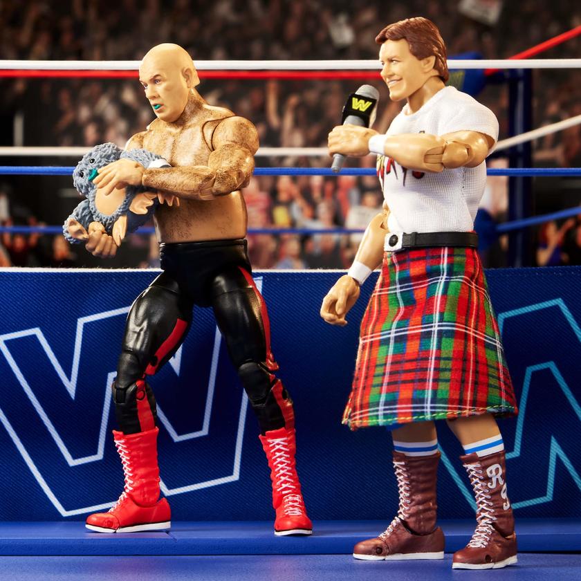 WWE Ultimate Edition Coliseum Collection "Rowdy" Roddy Piper & George "The Animal" Steele 2-Pack On Sale