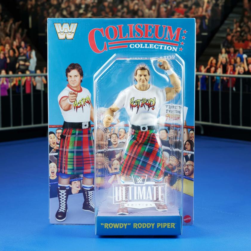 WWE Ultimate Edition Coliseum Collection "Rowdy" Roddy Piper & George "The Animal" Steele 2-Pack On Sale