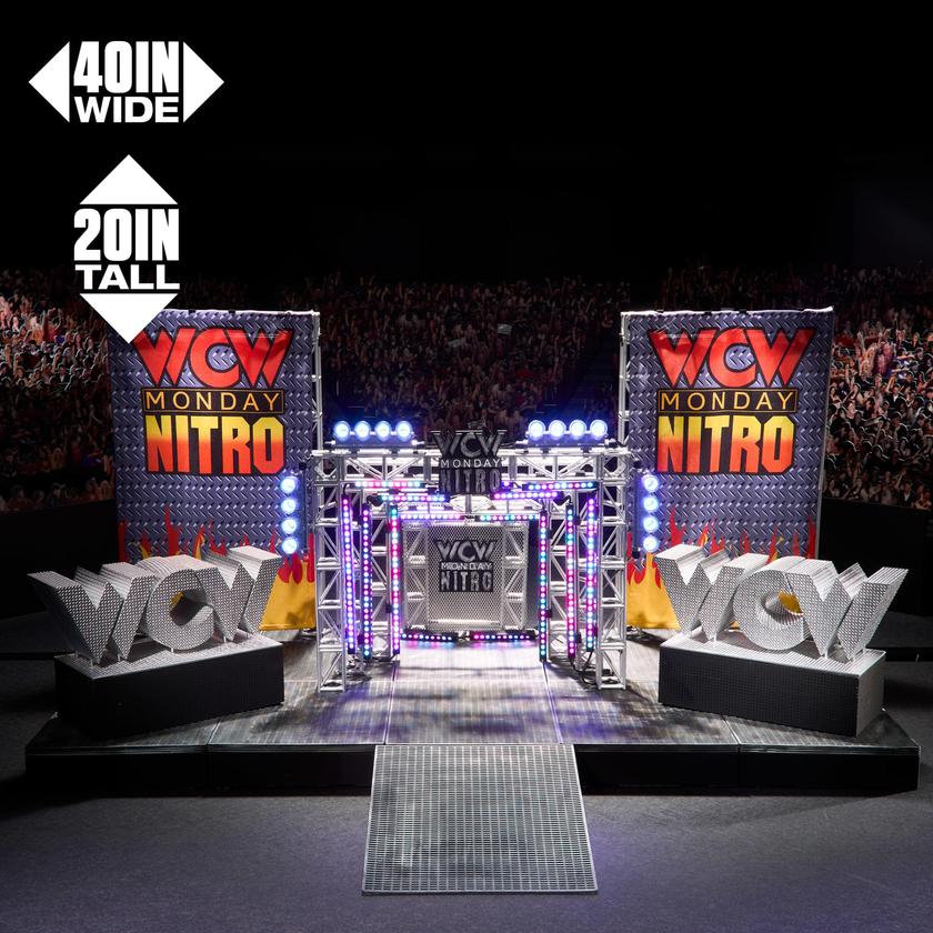 WWE Ultimate Edition WCW Monday Nitro Entrance Stage Same Day Delivery